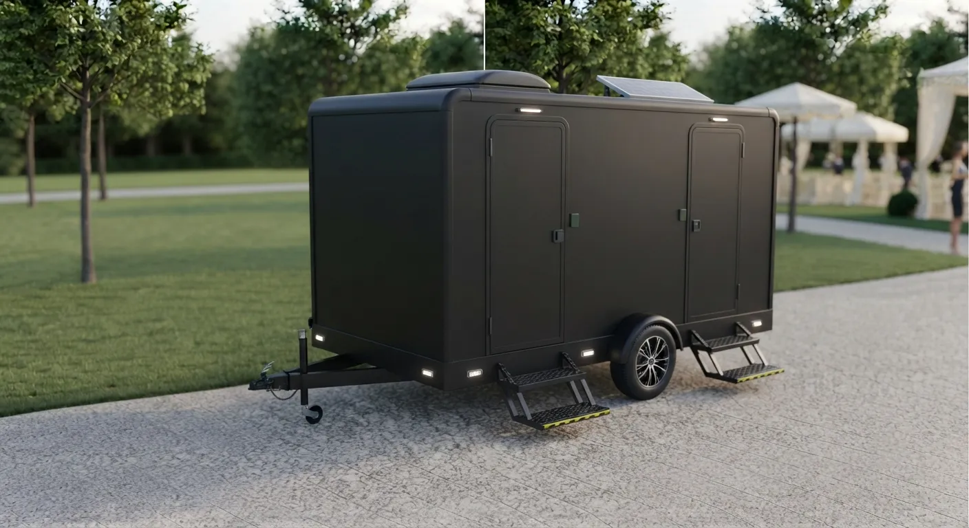2 Stall Restroom Trailer in Margate, FL