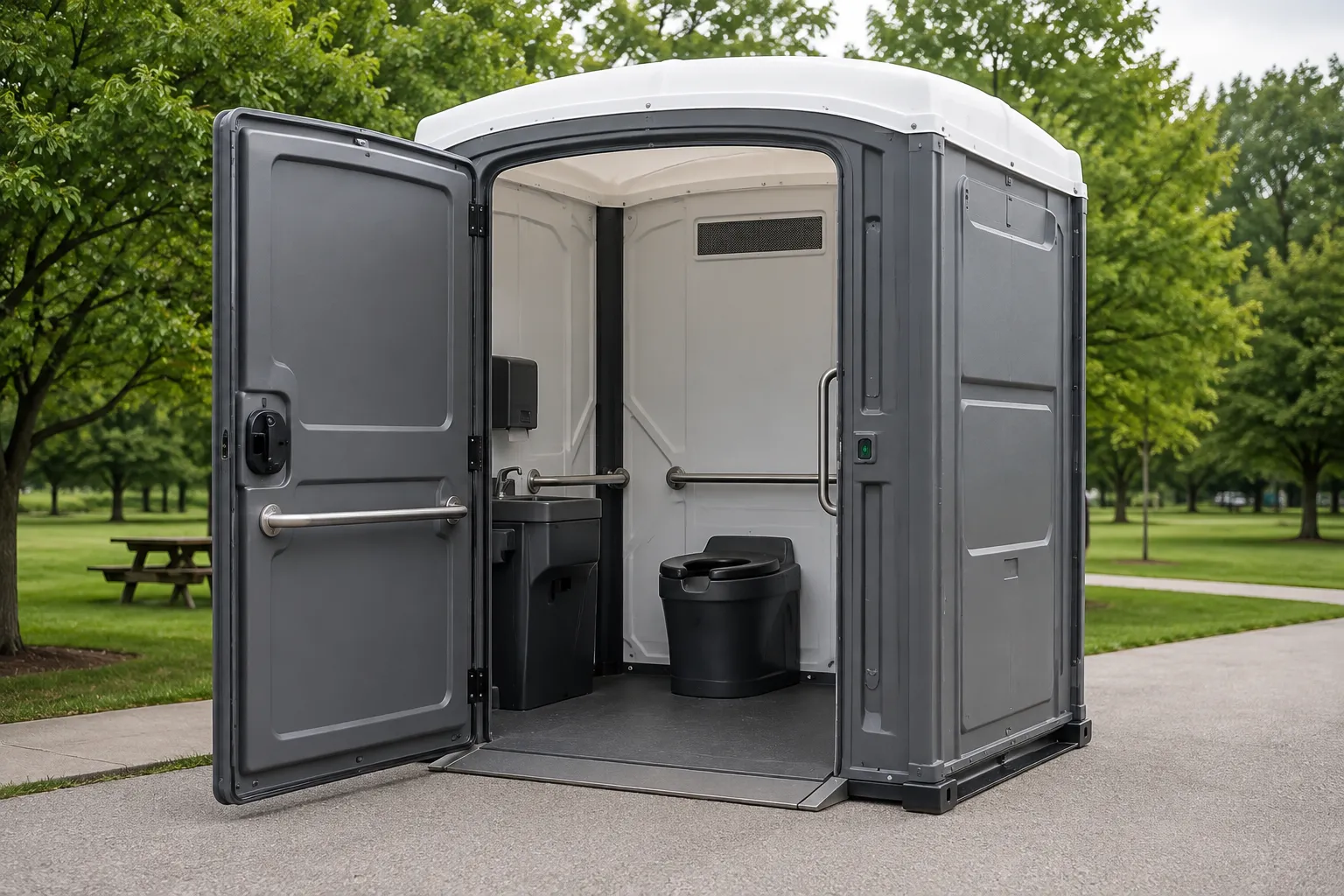 ADA Accessible Porta Potty in Margate, FL