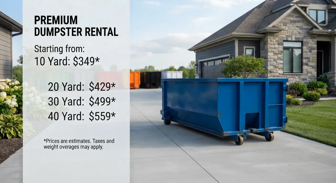 Dumpster Rental Cost in Margate, FL
