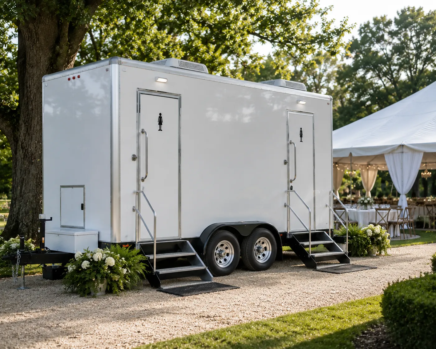 Wedding Restroom Rental in Margate, FL